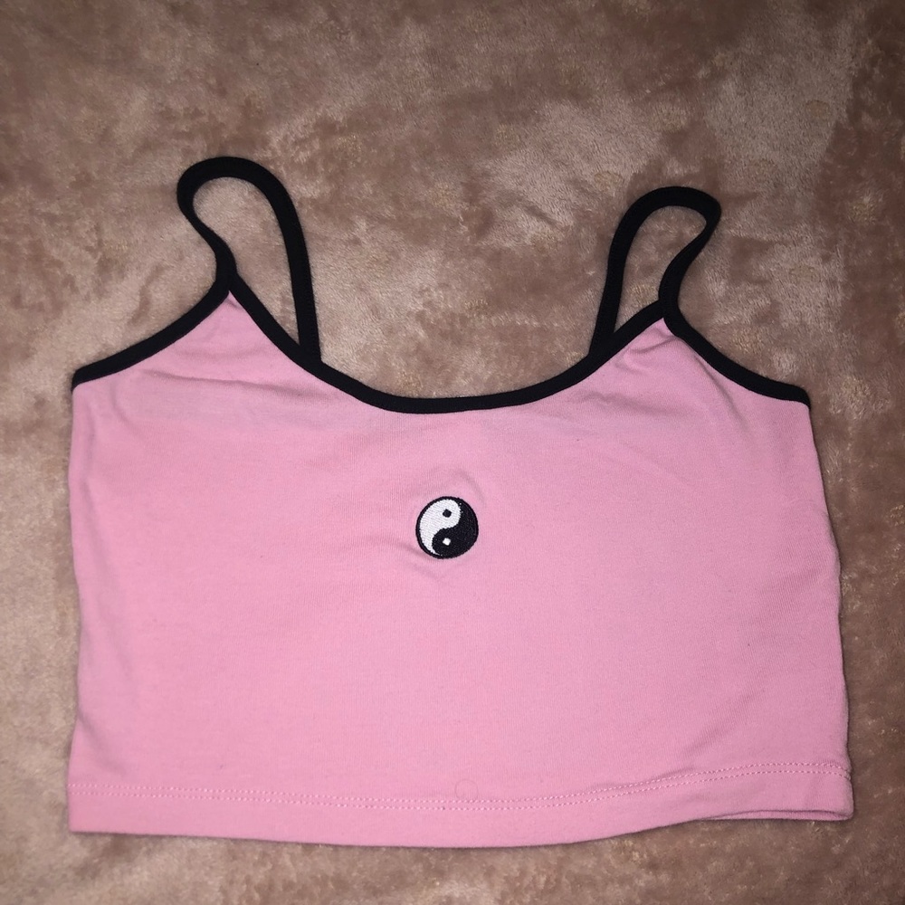 Urban Outfitters Yin/Yang Crop Top ☯️